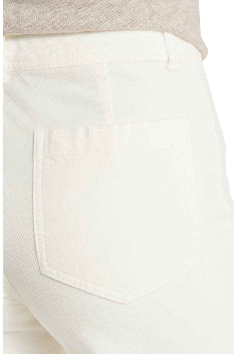 Corduroy Wide Leg Pants, Alternate, color, EGRET