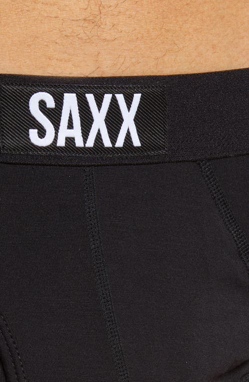 Saxx Ultra Solid Briefs In Black