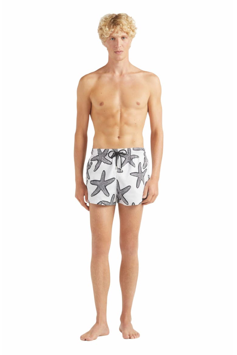 Men's Starlette Short Swim Shorts, Main, color, BLANC