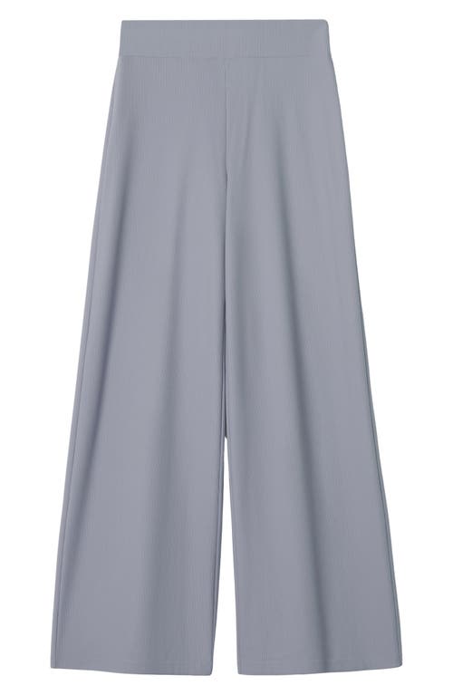 Rhone Ripple Wide Leg Sweatpants In Gray