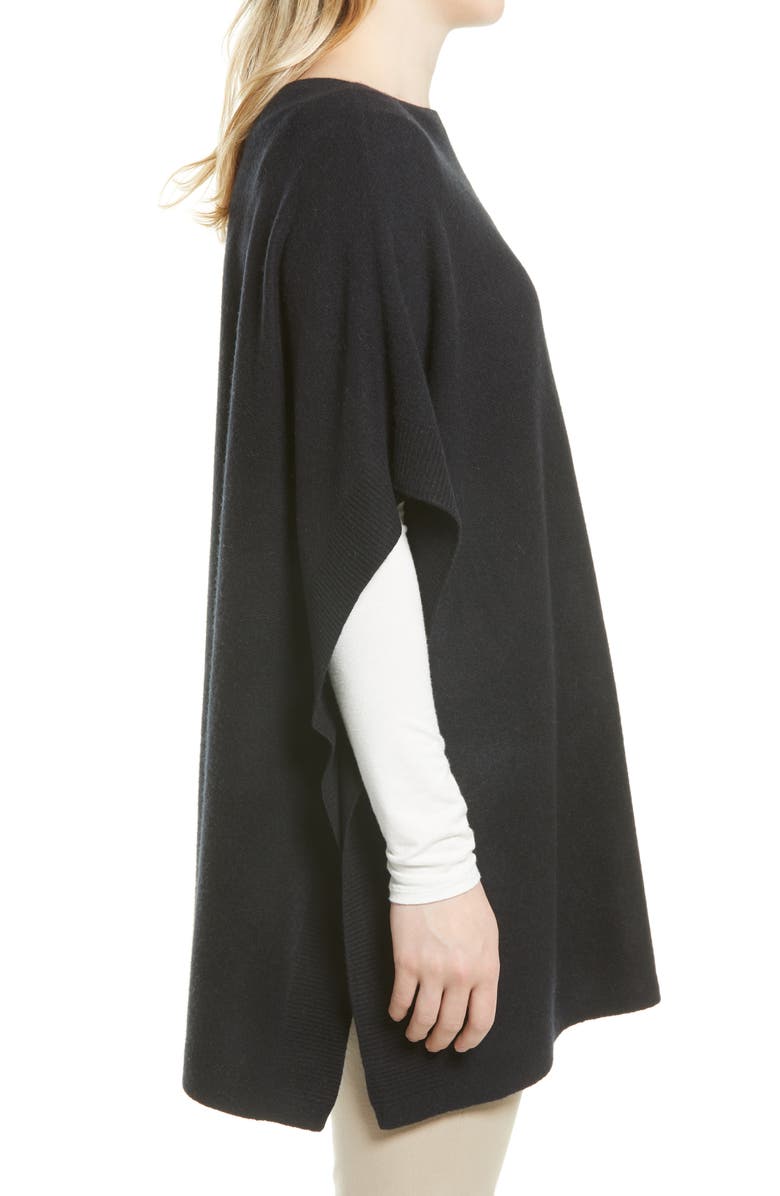 Nordstrom Wool & Cashmere Poncho, Alternate, color, 