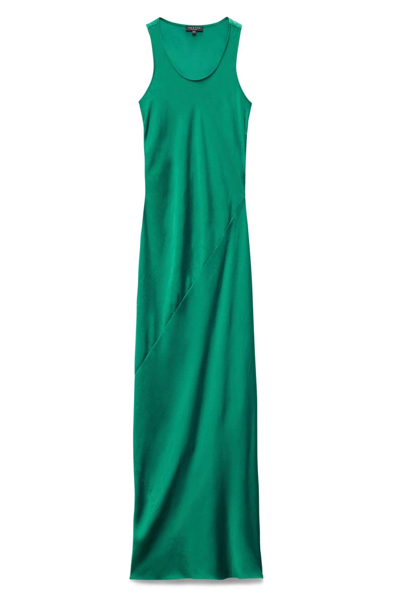 rag & bone Daisy Sleeveless Maxi Dress, Alternate, color, Emeraldgrn
