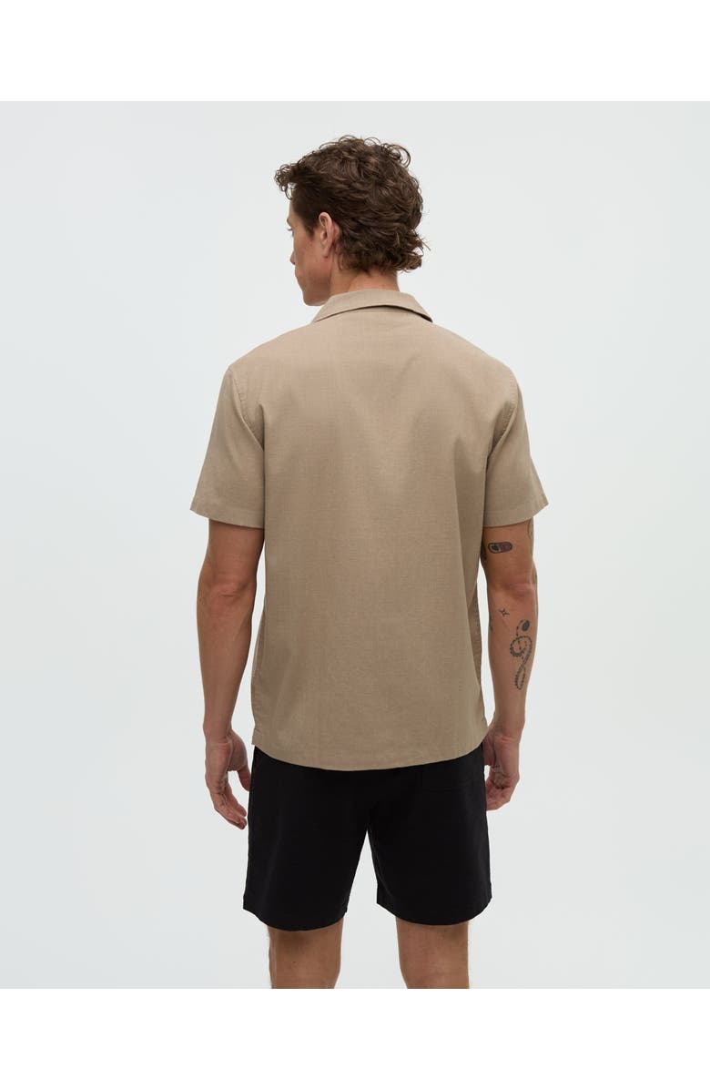 tentree Chambers Pocket Shirt, Alternate, color, Khaki/Nightfall
