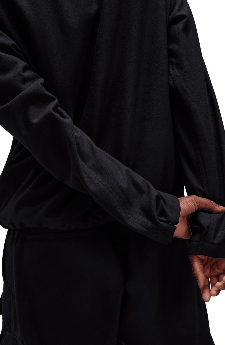 Y-3 Flannel Hooded Jacket, Alternate, color,