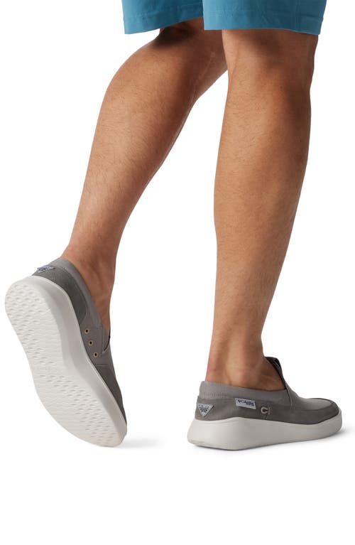 Columbia Pfg Boatside™ Slip-on Sneaker In Titanium/ancient Fossil