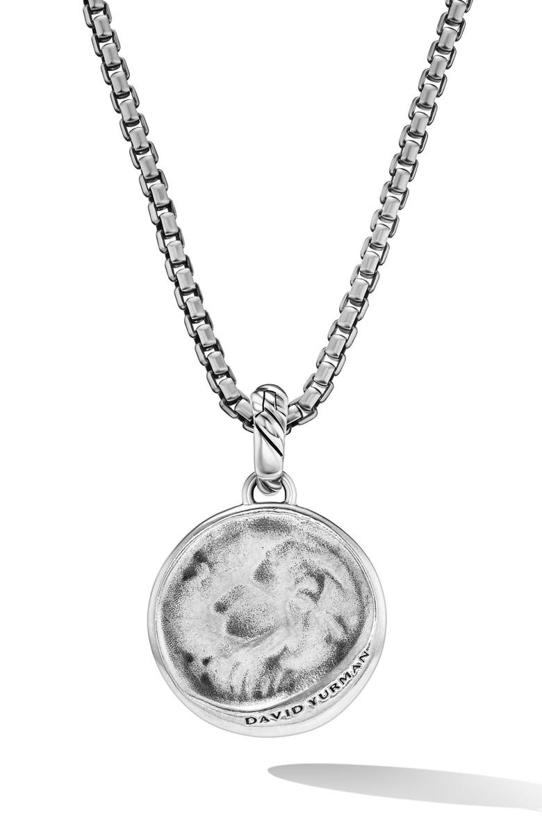 David Yurman Zodiac Charm Enhancer, Alternate, color, Sterling Silver/ Gold - Leo