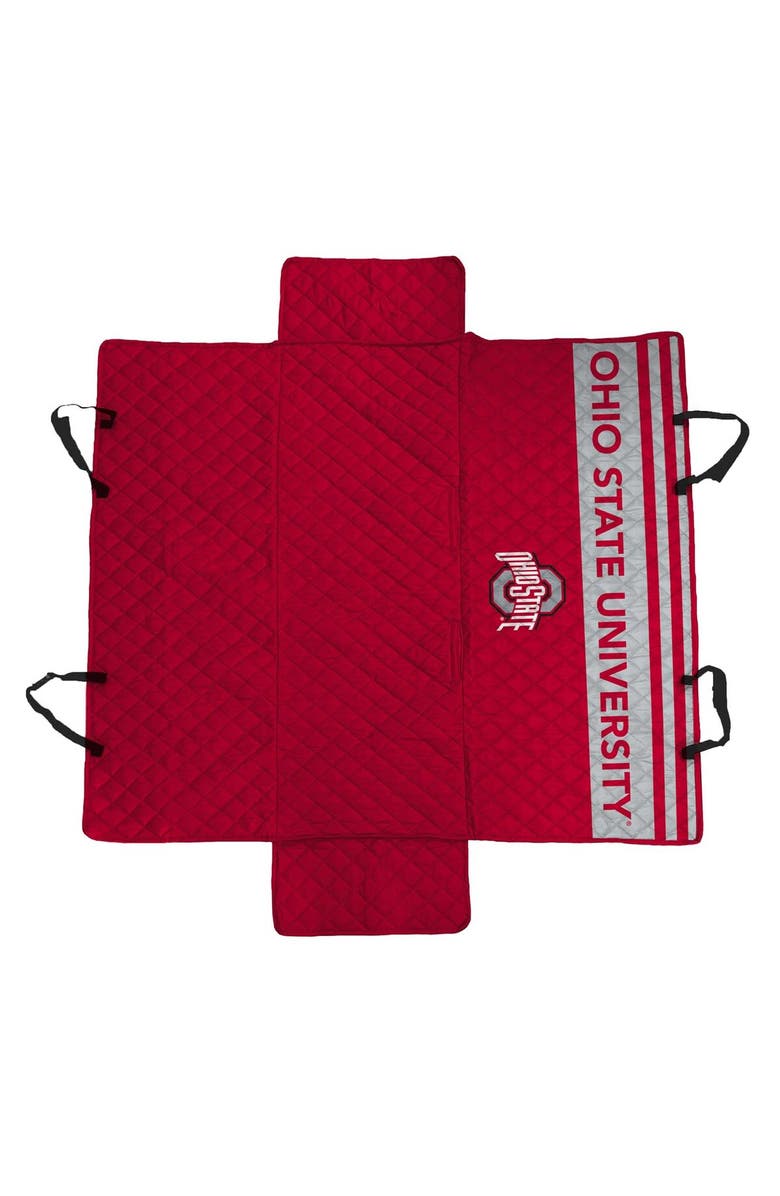 Pegasus Ohio State Buckeyes Pet Hammock Car Seat Protector, Main, color, 