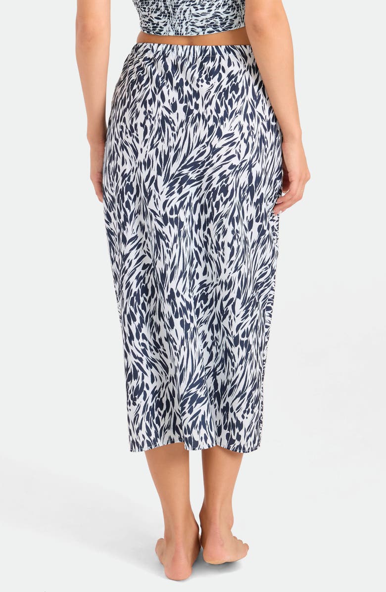 Volcom Coco Ho Sandy Cover-Up Skirt, Alternate, color, Blue Drift