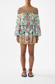 Camilla Off Shoulder Short Dress