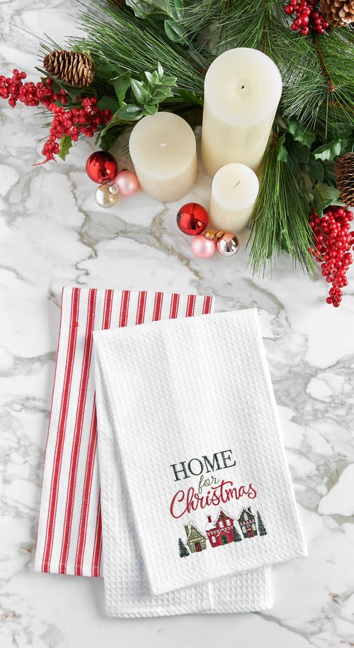 C & F Home C&f Home Home For Christmas Village Towel In Multi