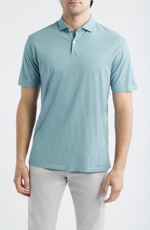 Crown Crafted Journeyman Stripe Pima Cotton Polo