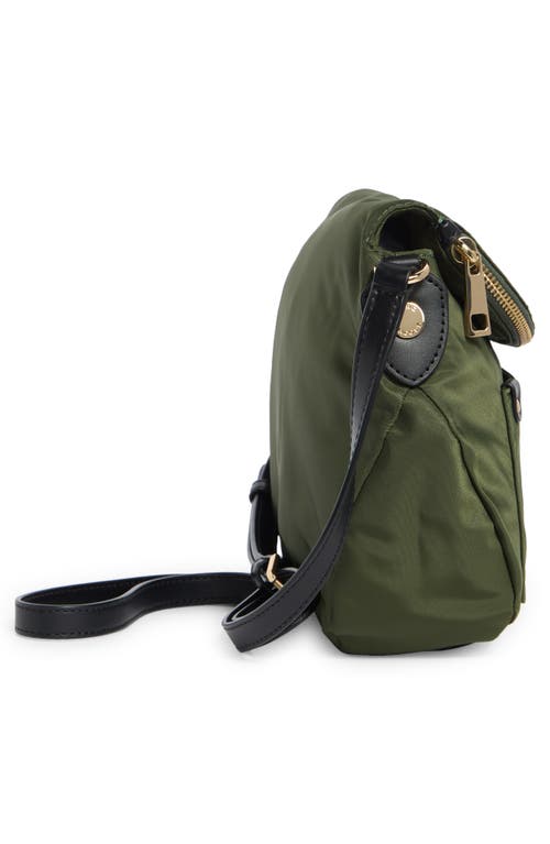 Marc Jacobs Preppy Nylon Mini Messenger Bag In Green