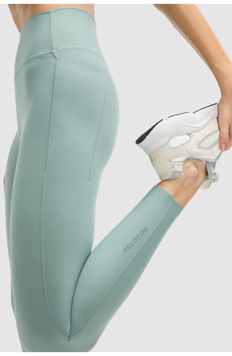 Peloton Cadent High Rise Pocket Legging 25", Alternate, color, Chinois Green