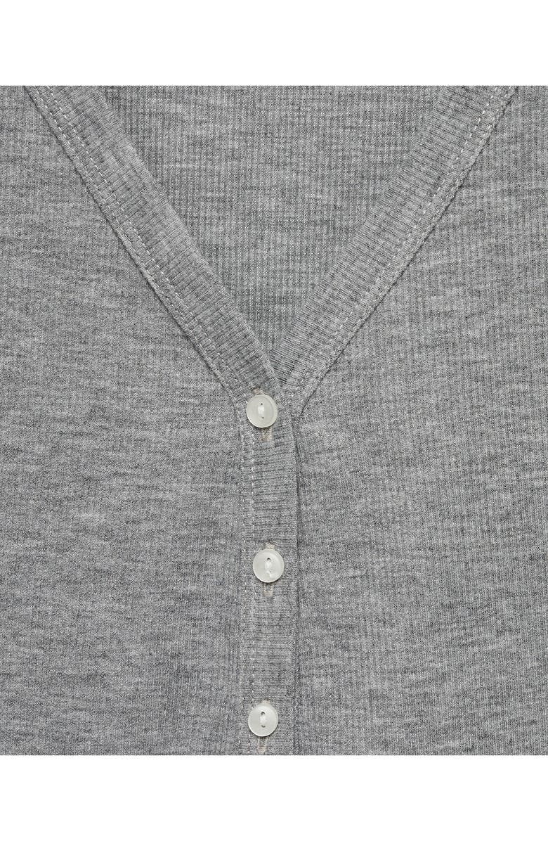 MANGO Rib Knit Nightgown, Alternate, color,