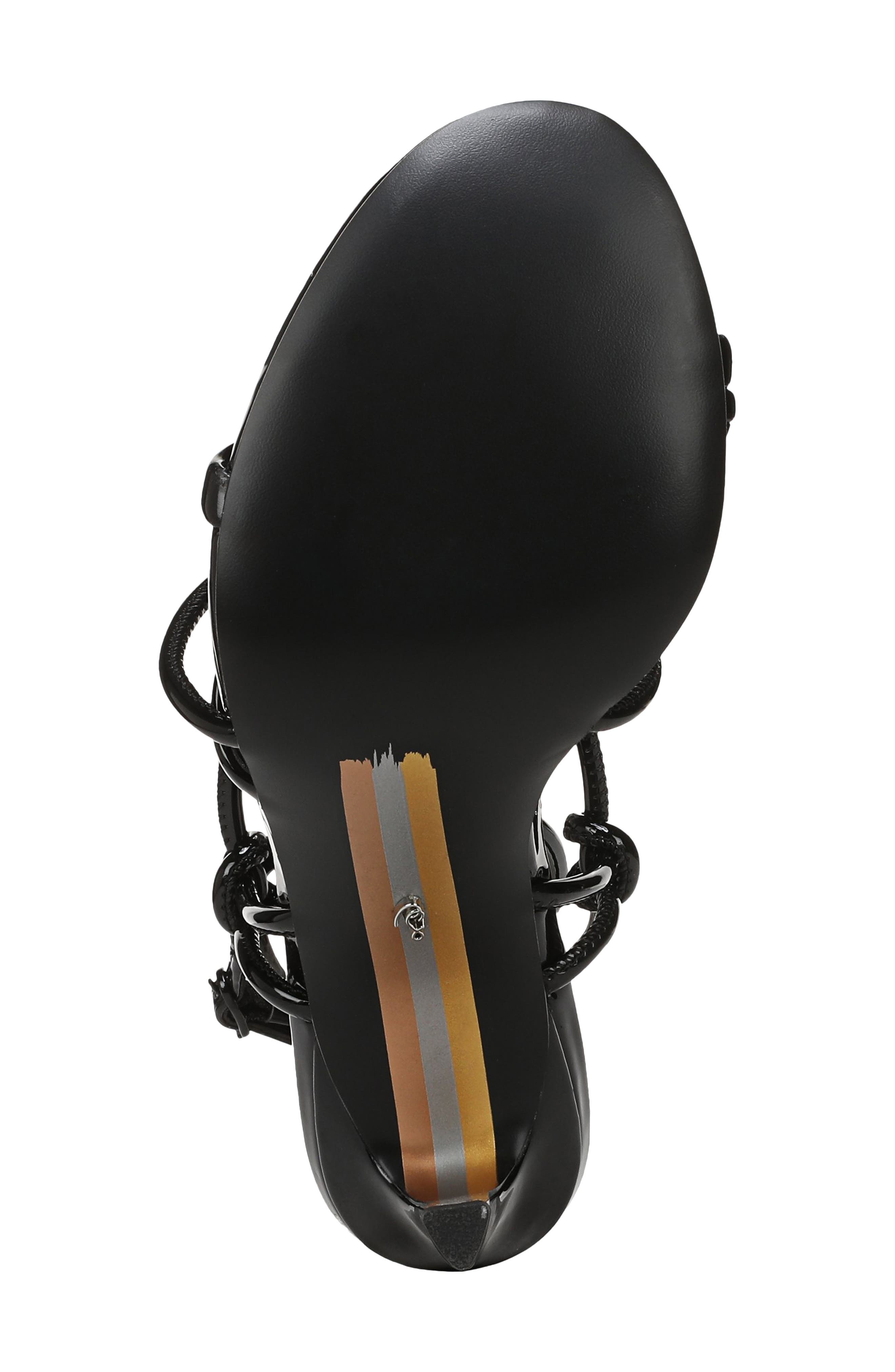 Sam Edelman Isadora Ankle Strap Sandal, Alternate, color, Black