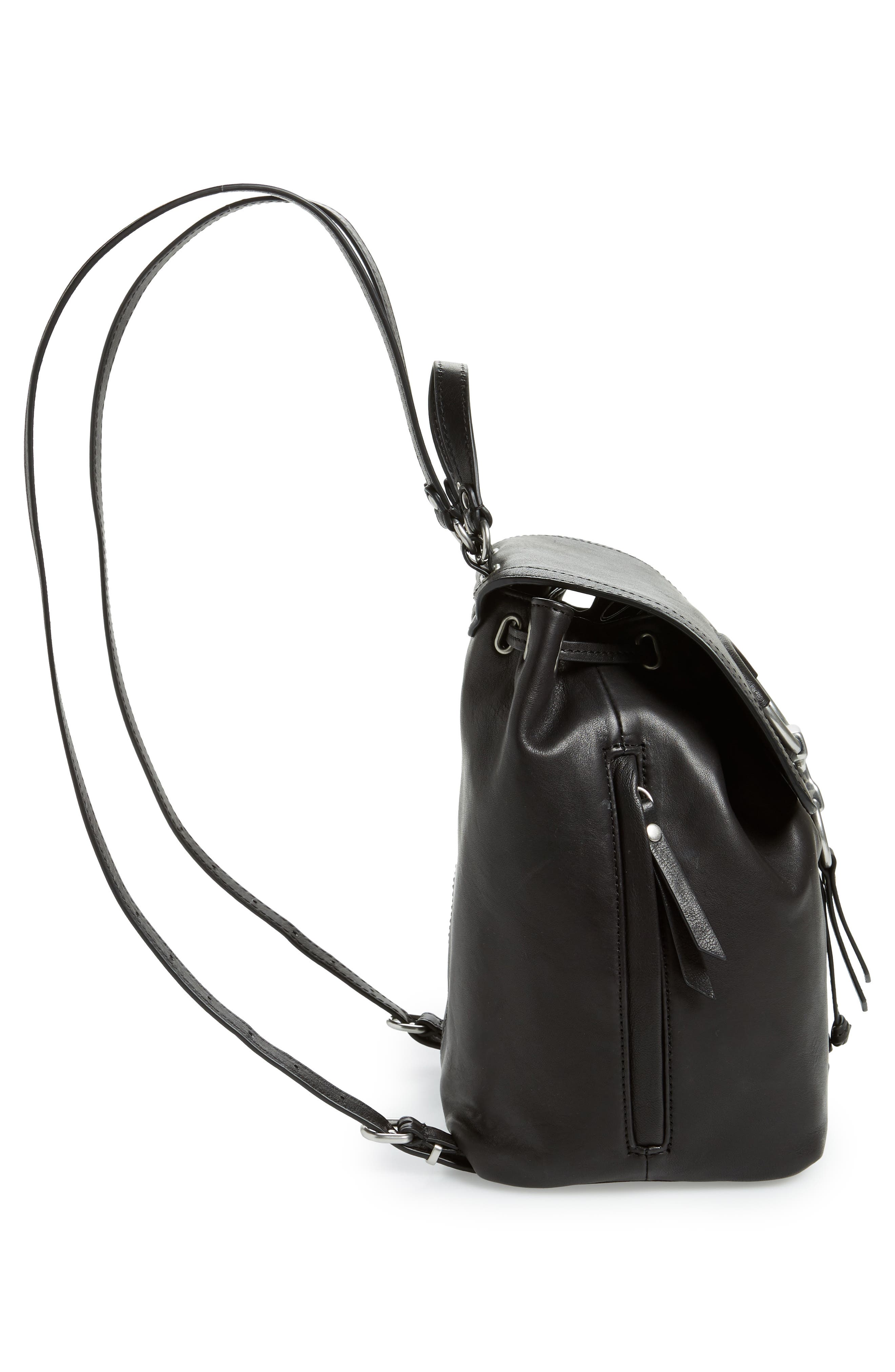 Frye Small Ilana Harness Leather Backpack, Alternate, color, 