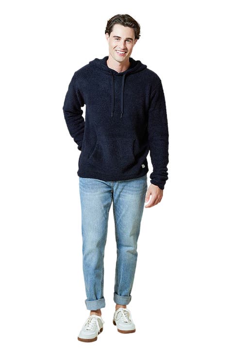 Ultra-Soft Men's Marshmallow Hooded Sweatshirt