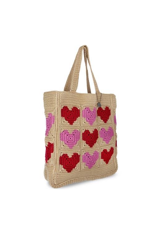 The Sak Lanie Market Tote Bag In Bamboo Heart
