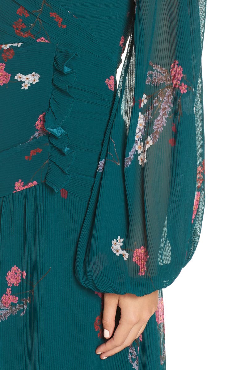 Keepsake the Label Night Fall Midi Dress, Alternate, color, 