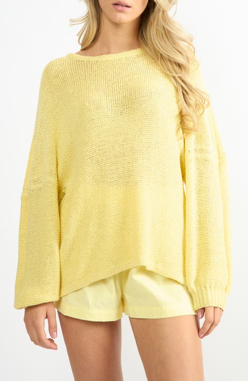 Viens Avec Moi Lightweight Relaxed Fit Sweater