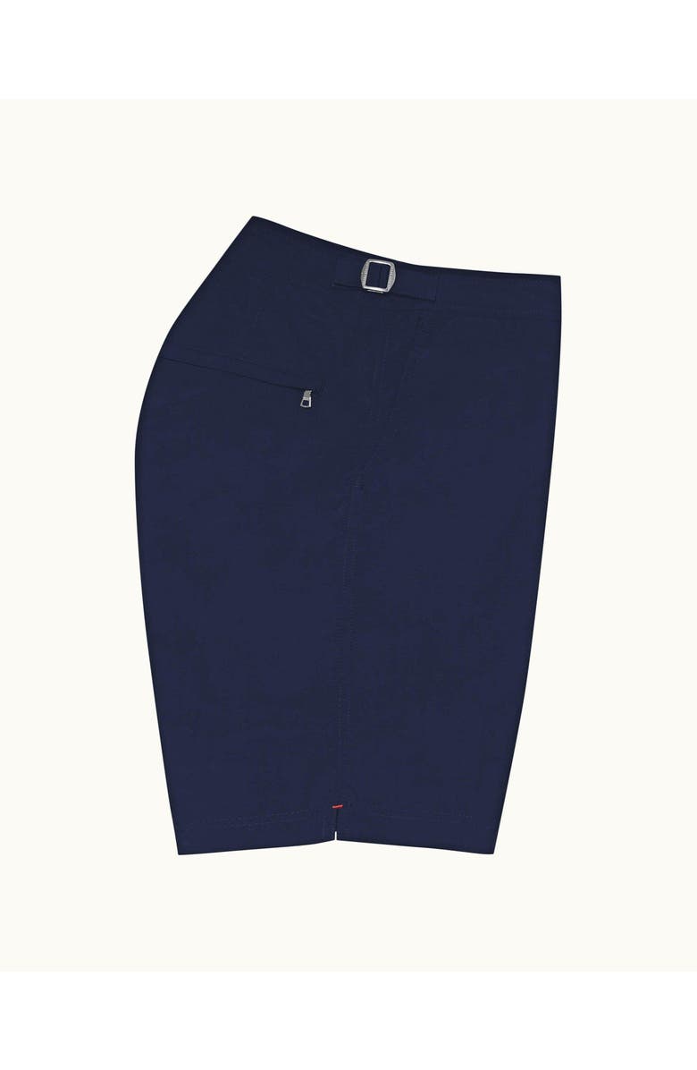 Orlebar Brown Dane Longest-Length Swim Shorts, Alternate, color, Navy