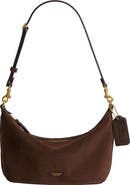 COACH Demi Suede Shoulder Bag