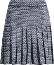 Misook x Lani Lynn Pleated Tweed Skirt