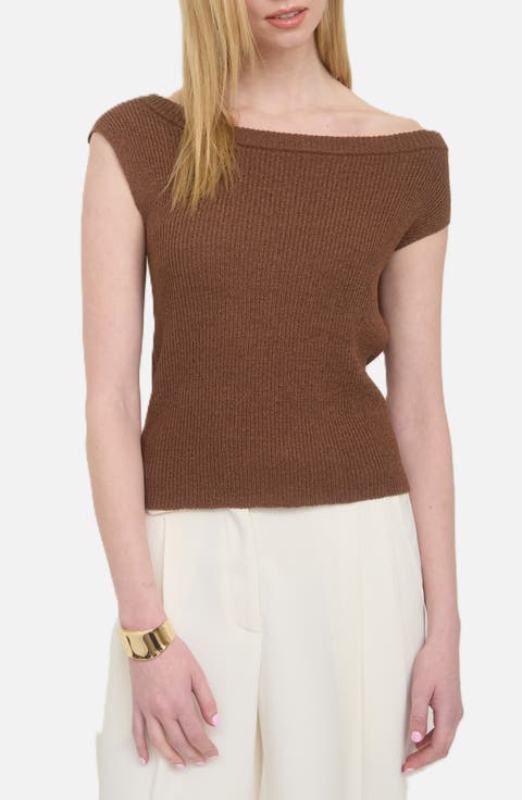 Off-the-Shoudler Sweater