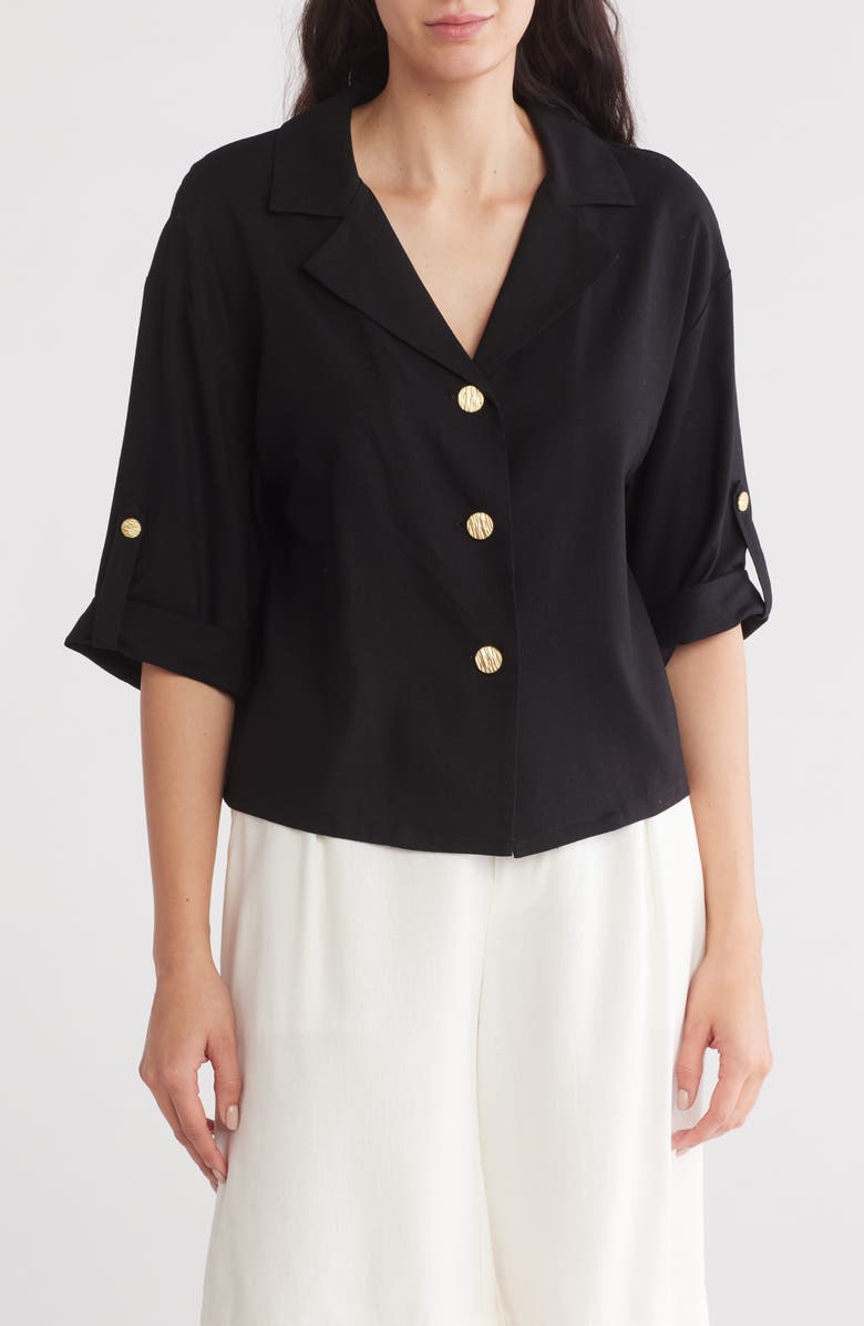 Gemma + Jane Half Sleeve Shirt, Main, color, 