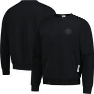 Nike Men's Nike  Black Denver Nuggets Authentic Standard Issue Travel Dri-FIT Sweatshirt