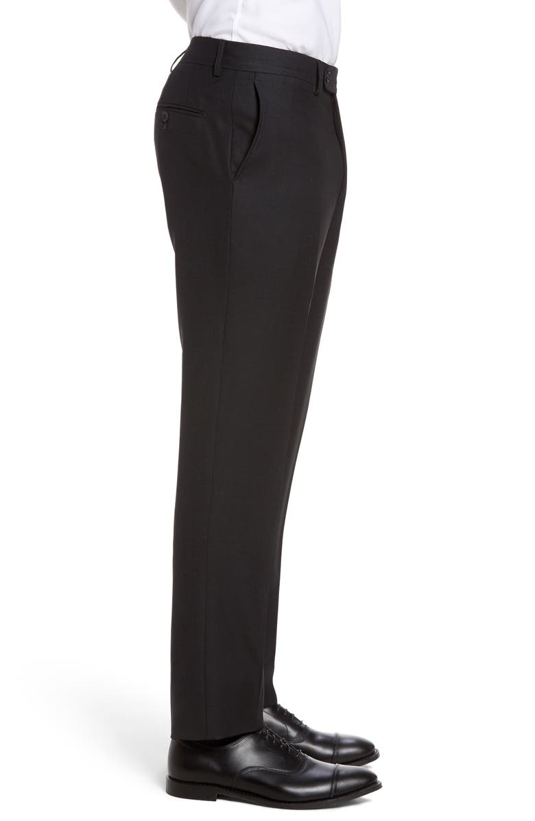Bensol Tic Wool Trousers, Alternate, color, 