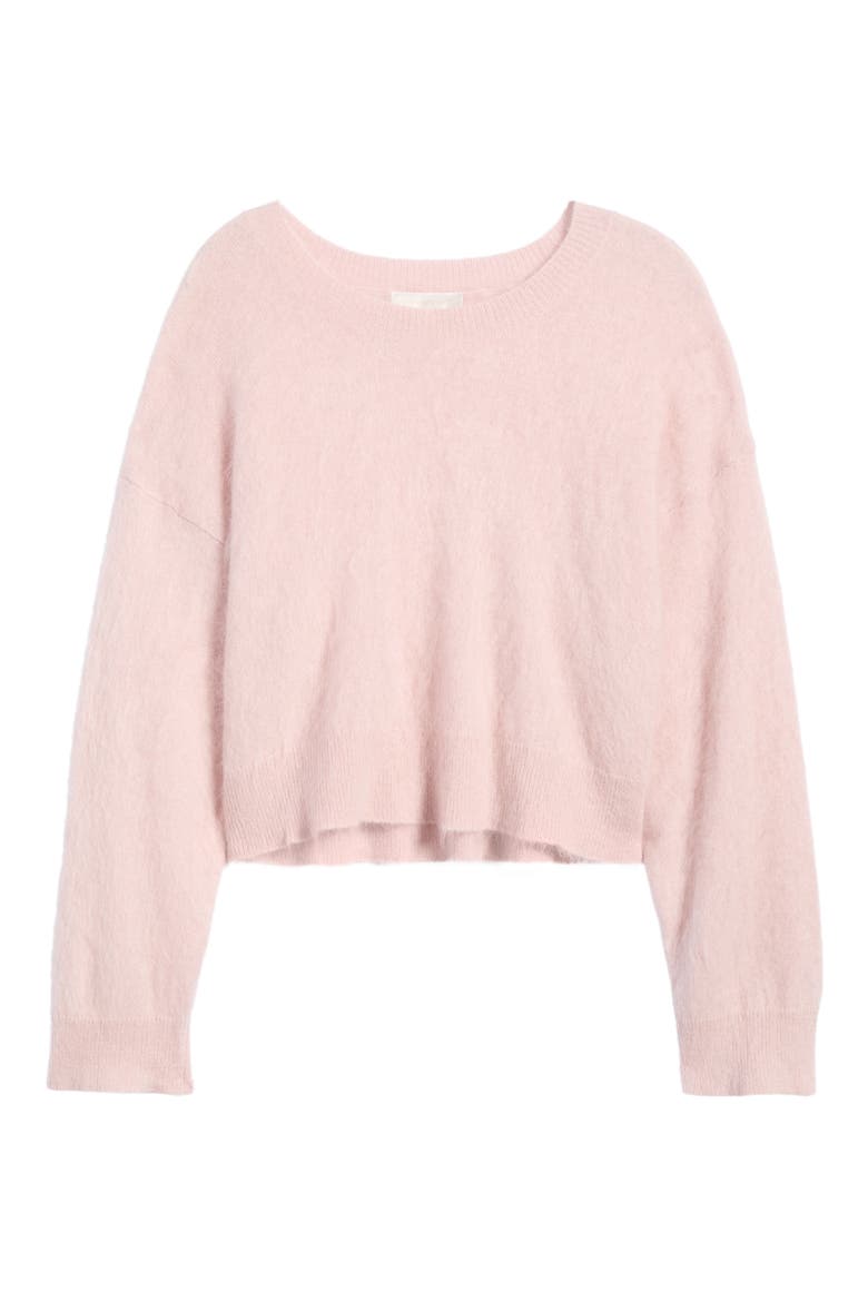 Bellaman Cashmere Pullover, Main, color, PINK SALT