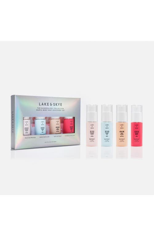 Lake & Skye Hair & Body Mist Discovery Set In Transparent