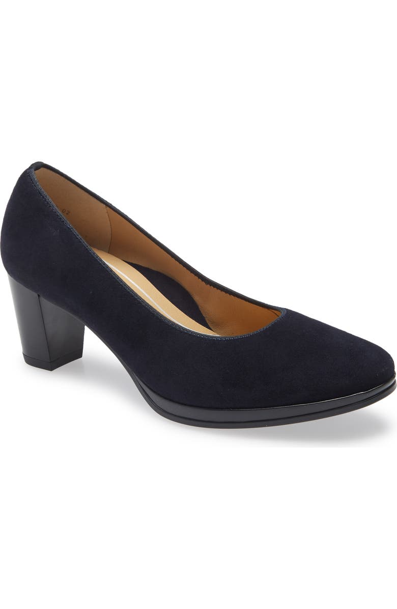 ara Ophelia Pump, Main, color, Blue Suede