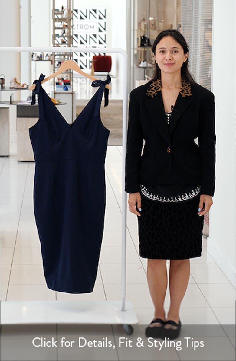 Lita Tie Cocktail Dress, sales video thumbnail