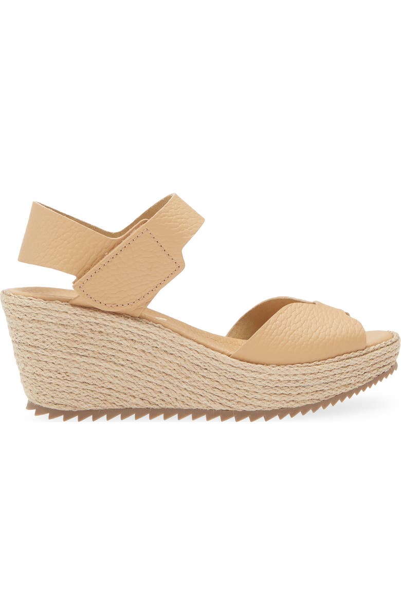 Pedro Garcia Fama Platform Wedge Sandal, Alternate, color, Camel Cervo