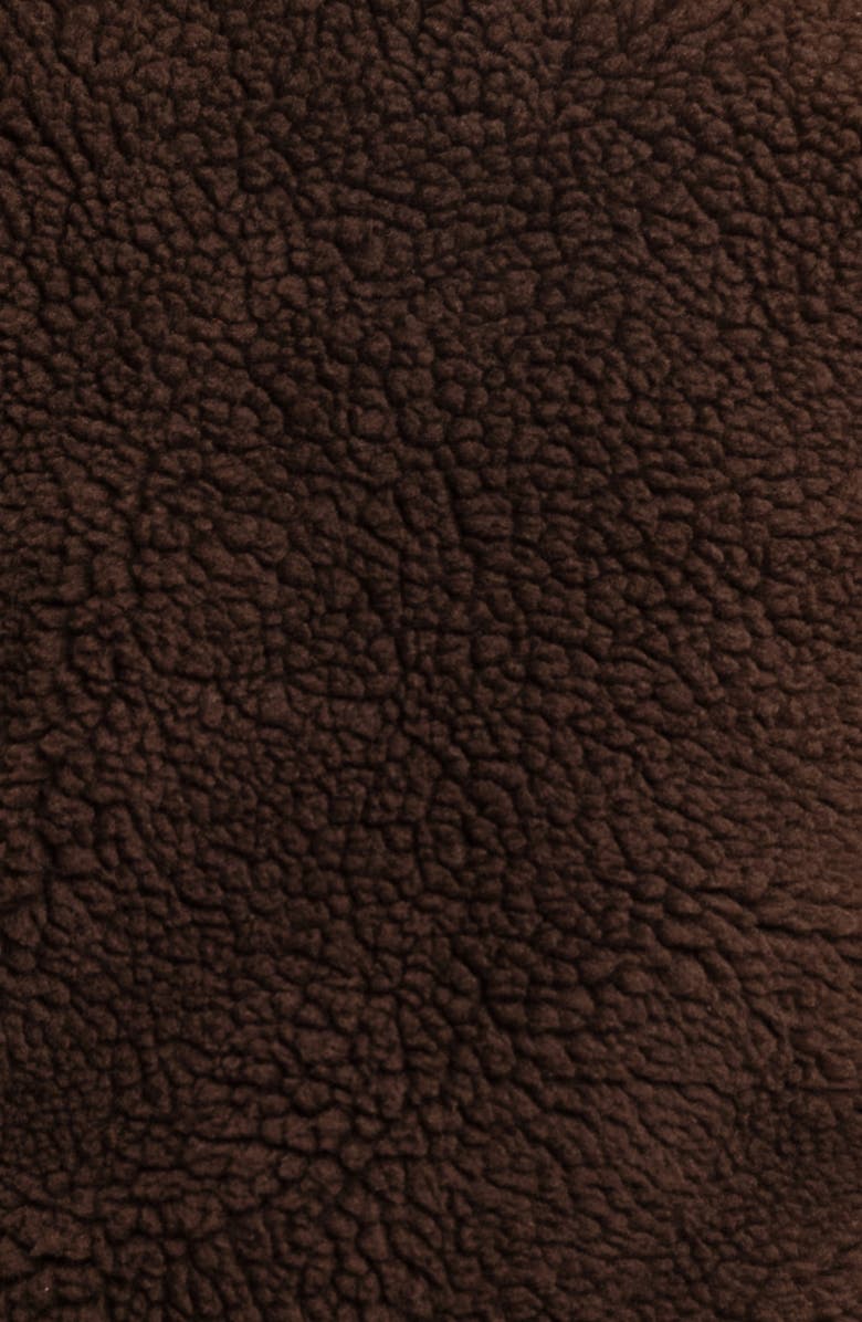 The Lulo Project Bolsa Faux Shearling Vest, Alternate, color, Chocolate 18