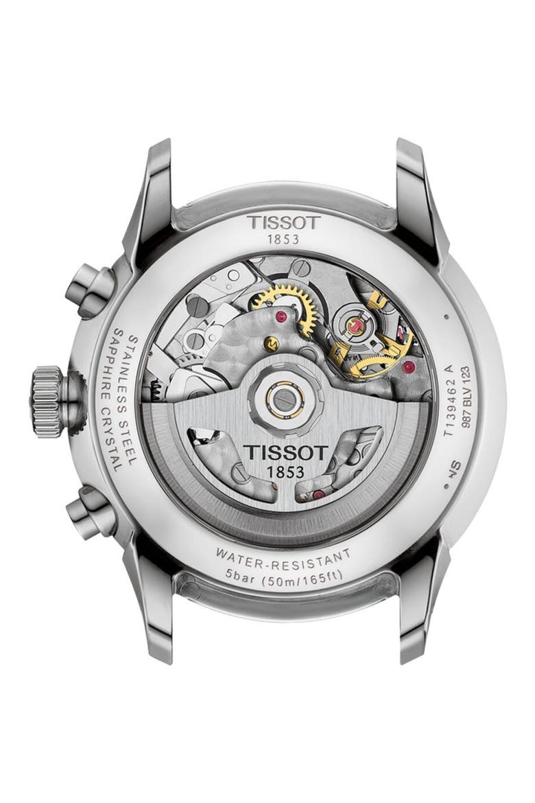 Chemin Des Tourelles Automatic Chronograph Bracelet Watch, 42mm, Alternate, color, SILVER