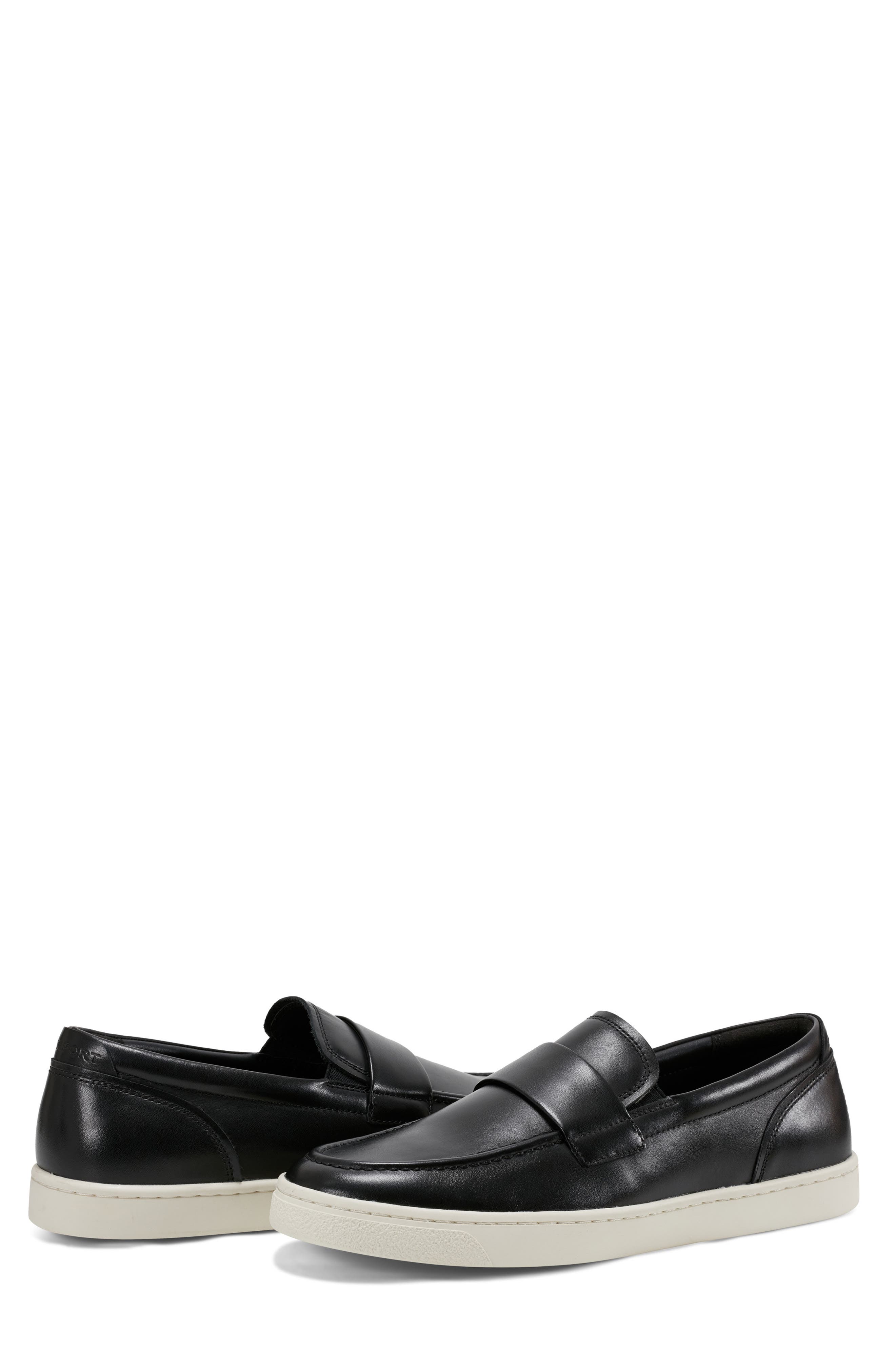 Rockport Reller Slip On Sneaker, Alternate, color, Black