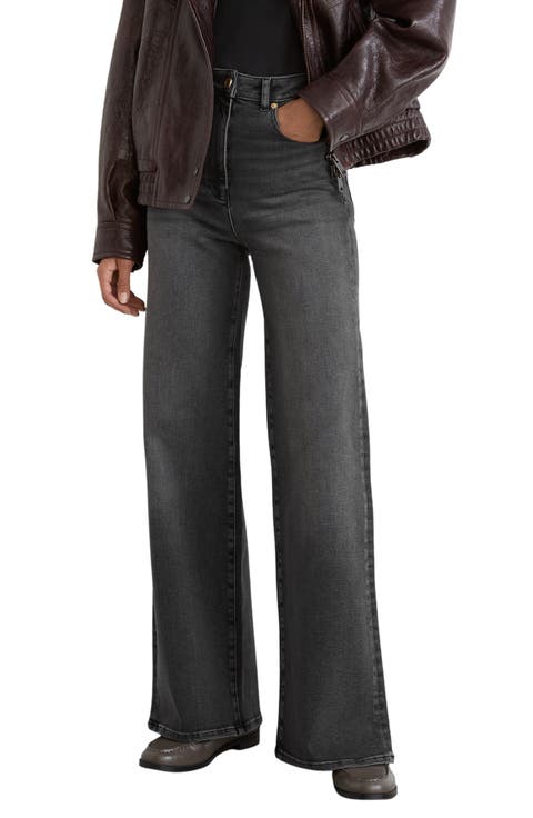 Jas High Waist Wide Leg Jeans