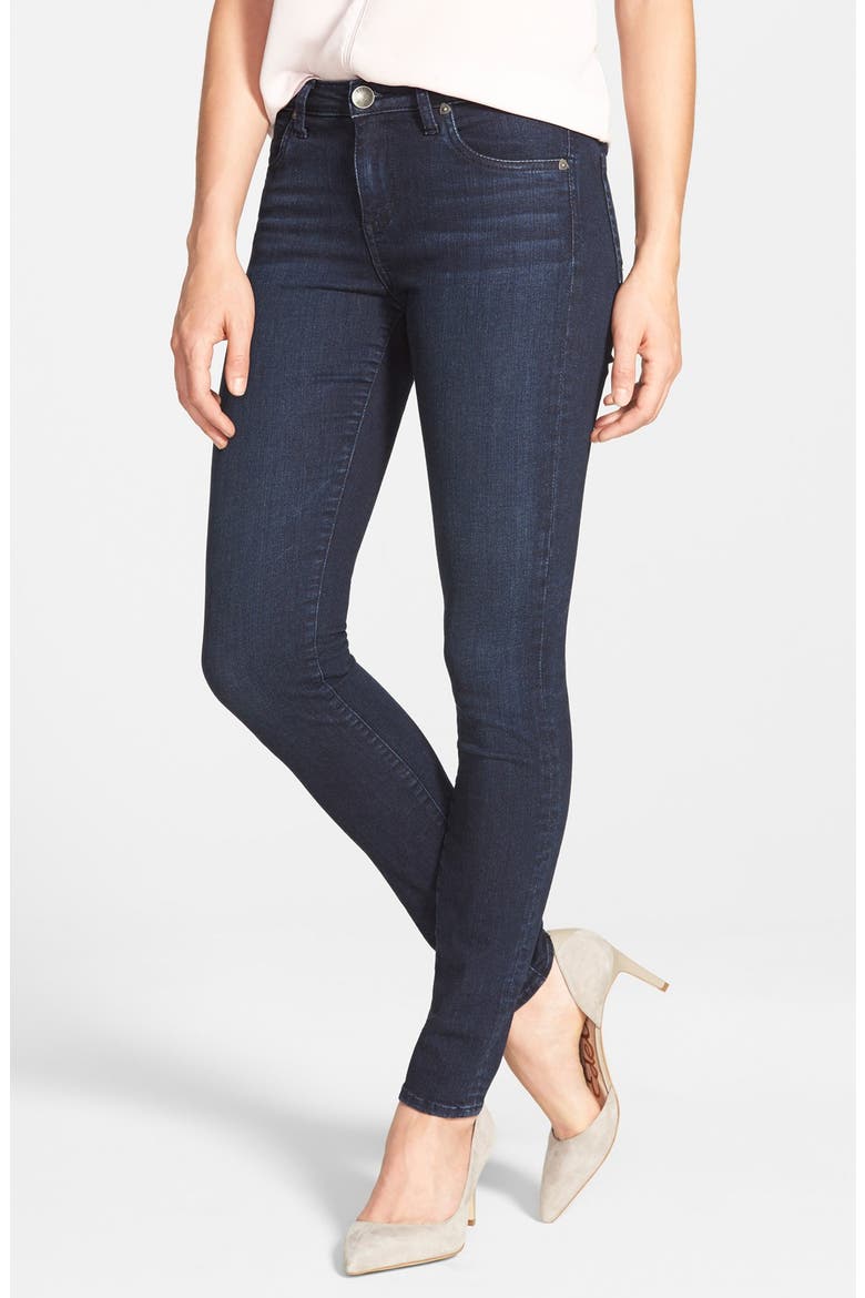 'Diana' Stretch Skinny Jeans, Main, color, DUTY