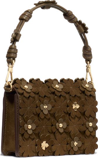 Kate Spade New York natasha floral embellished leather mini bag