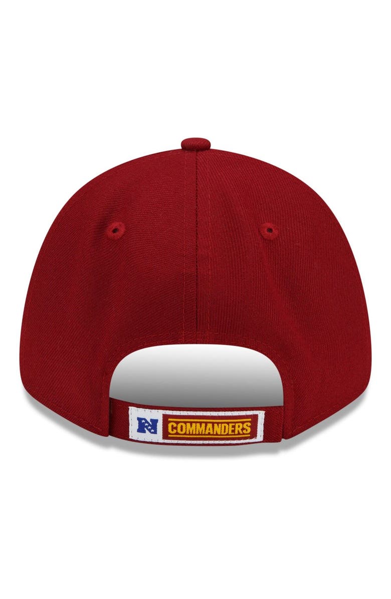 New Era Men's New Era Burgundy Washington Commanders The League 9FORTY Adjustable Hat, Alternate, color, 