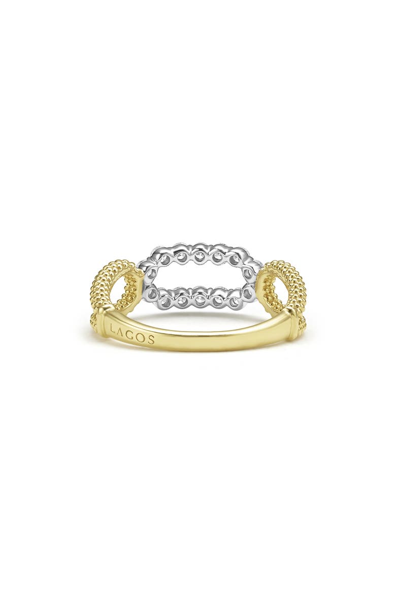 Signature Caviar Superfine Oval Diamond Ring, Alternate, color, GOLD