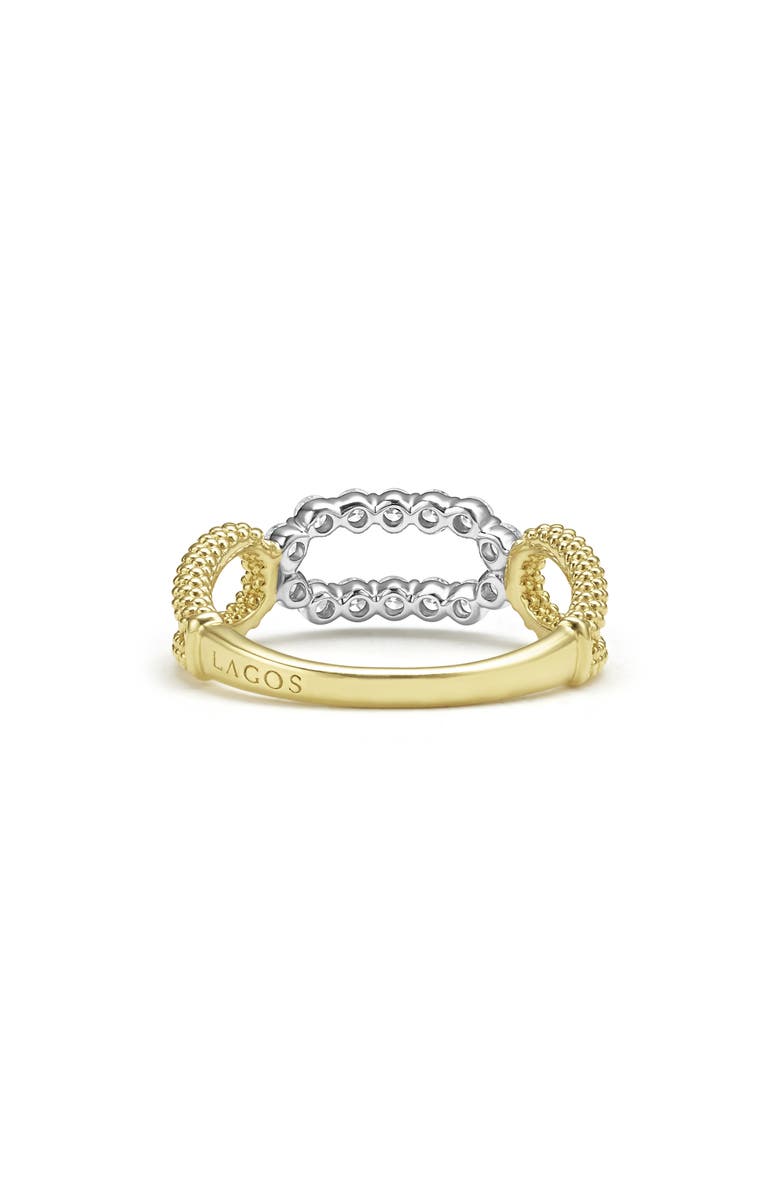 LAGOS Signature Caviar Superfine Oval Diamond Ring, Alternate, color, Gold