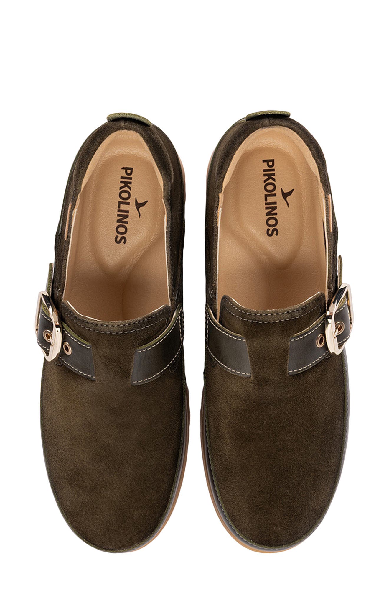 Vigo Leather Slip-On, Alternate, color, FOREST