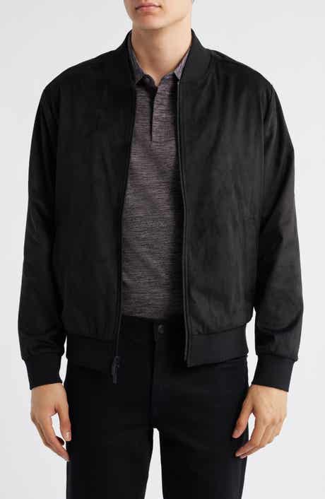 Robert Barakett Renoir Blade Collar Faux Suede Jacket