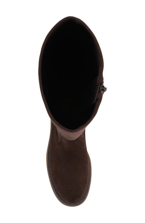 White Mountain Footwear Marcella Knee High Boot In Brown