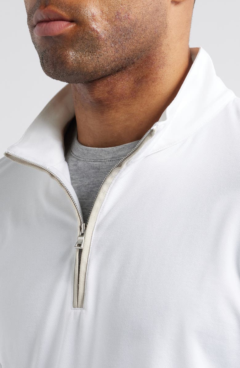 Peter Millar Crown Crafted Albatross Quarter Zip, Alternate, color,