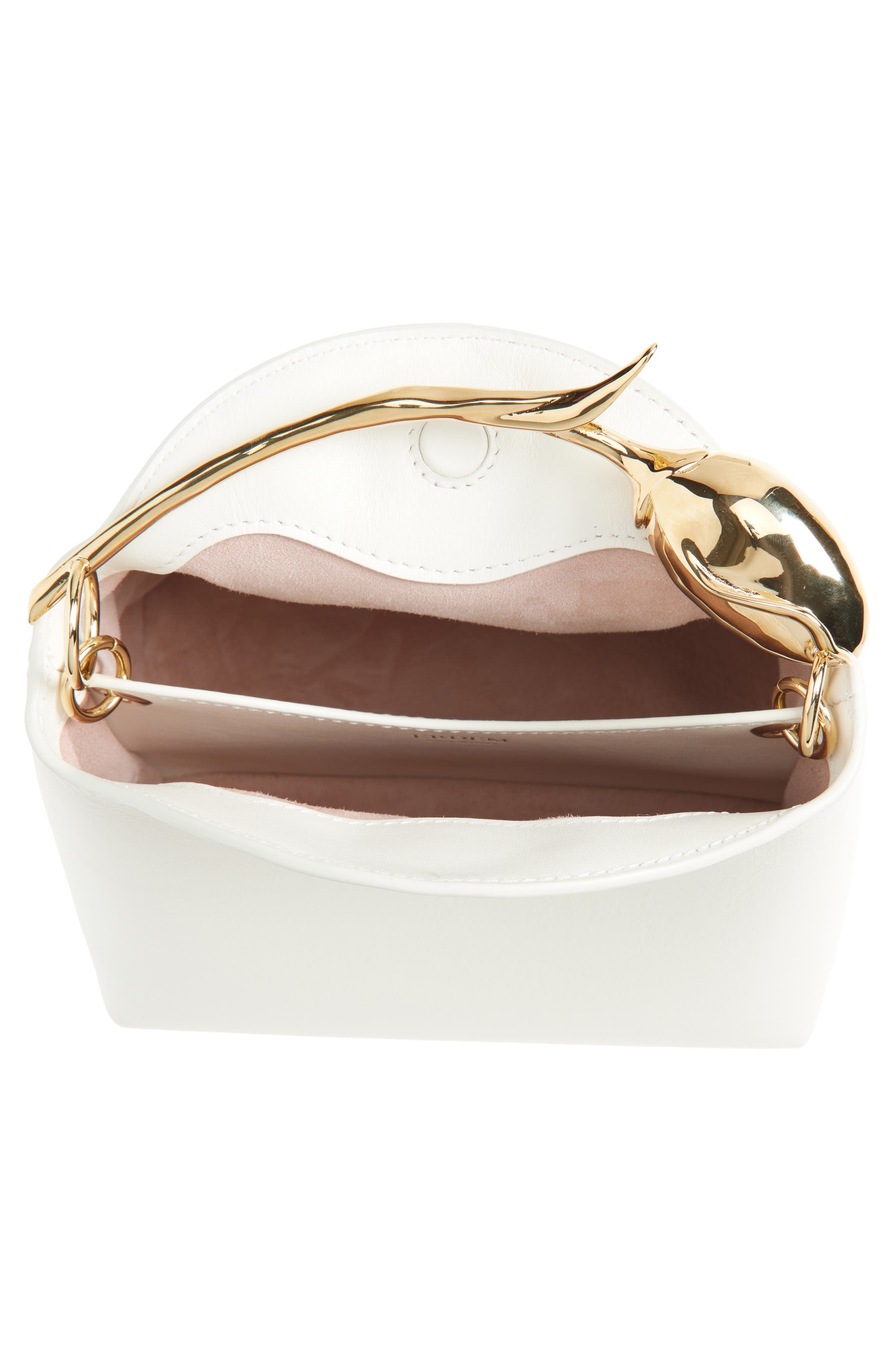 Erdem Mini Bloom Bag, Alternate, color, Porcelain